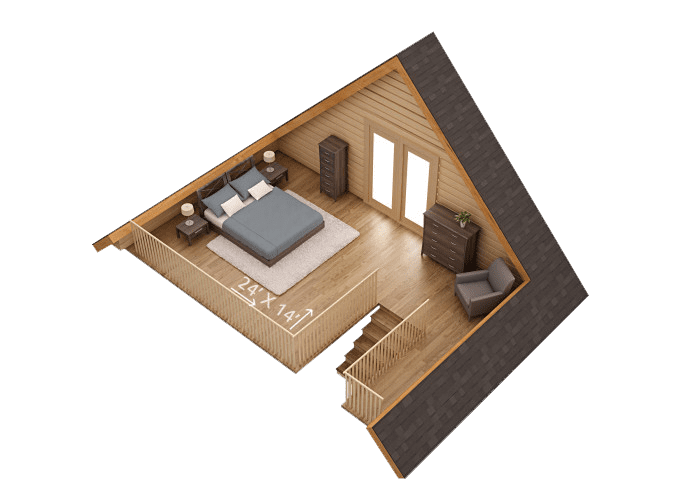 Aspen - Image 3D #2 - Patriote Maisons et Chalets